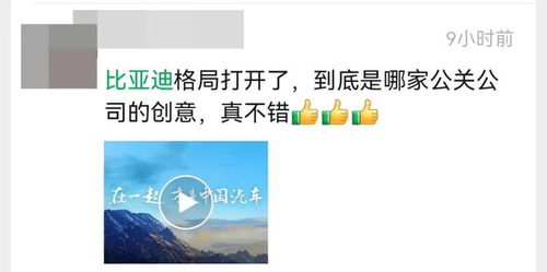 從“公關(guān)戰(zhàn)”到“公關(guān)贊” 比亞迪“在一起”刷屏背后的公關(guān)策劃